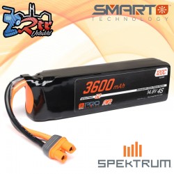 Batería Spektrum Smart G2 Pro Air LiPo 3600mAh 14.8V 4S 120C IC3