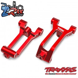 Bloques de ruedas cubos en C aluminio anodizado Rojo Traxxas TRA10932-RED