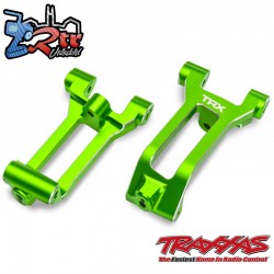 Bloques de ruedas cubos en C aluminio anodizado verde Traxxas TRA10932-GRN