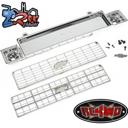 Parrilla delantera cromada para Chevrolet Blazer y K10 RC4WD Z-B0124
