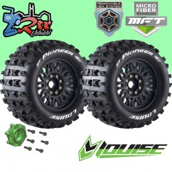 Ruedas Louise Truggy 3.8" ST-PIONEER 17mm Pegadas Rellenas 0 y 1/2 Outset L-T3225X