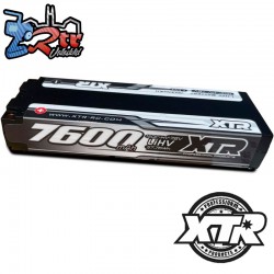 Batería XTR Lipo 7600Mha 7.6HV 2S1P 5mm 150C LCG HV 269gr
