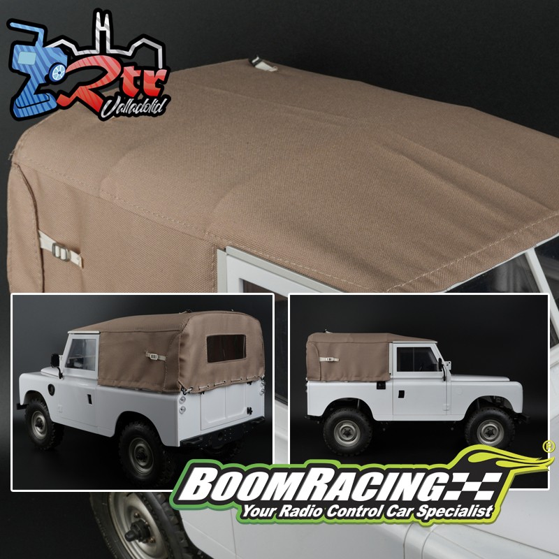 Conjunto de capota blanda y aro de lona KUDU™ (arena) para Land Rover Serie 88