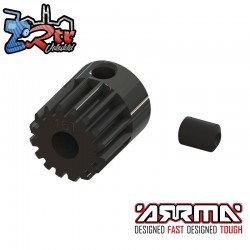 Piñón 16T MOD 0.5 CNC, diámetro interior de 3,2 mm Arrma ARA-2028