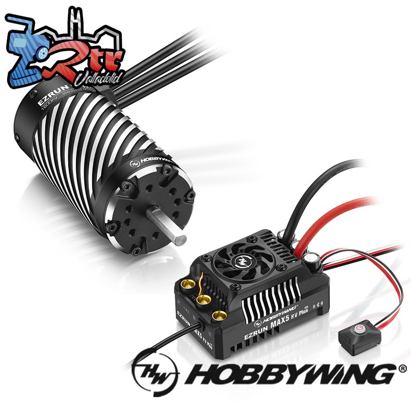 Hobbywing Combo brushless MAX5 HV Plus G2 56118SL 1600kV G2