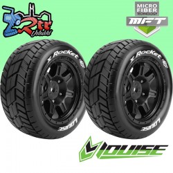 Ruedas Louise  24m Monster X-Rocket Pegadas Rellena Kraton Outcast 8s LR-T3295BM