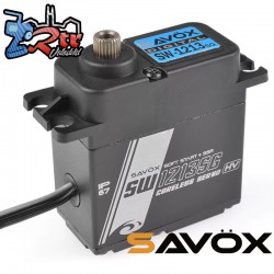Servo Savox 42Kg 0.14Seg SW-1213SG Digital High Voltage - Coreless Motor Piñoneria Metálica