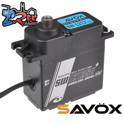 Servo Savox 46Kg 0.14Seg SW-1212SGB+ Digital High Voltage - Coreless Motor Piñoneria Metálica Waterproft