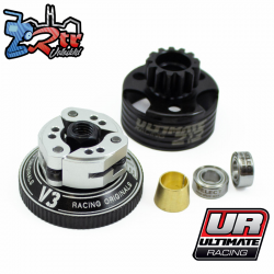 Kit de embrague Aluminio Compack V3 B11 + Campana z13 y rodamientos Ultimate Racing
