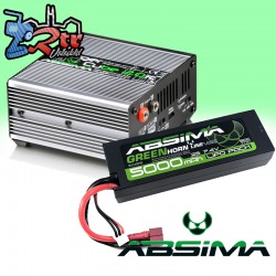 Combo Lipo Starter Set 2S 5000mAh con cargador Lipo Cube 2.0