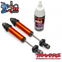 Amortiguadores traseros GT-Maxx de aluminio naranja 2 Unidades Traxxas TRA10962-ORNG