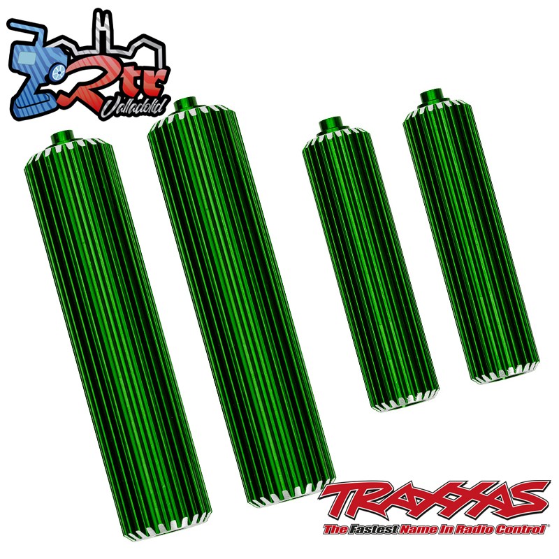 Depósitos de aluminio para amortiguadores de coche color arena naranja Traxxas TRA10966-GRN