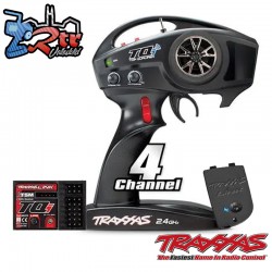 Sistema de radio TQi de 4 canales y 2,4 GHz con módulo inalámbrico Traxxas TRA6507A