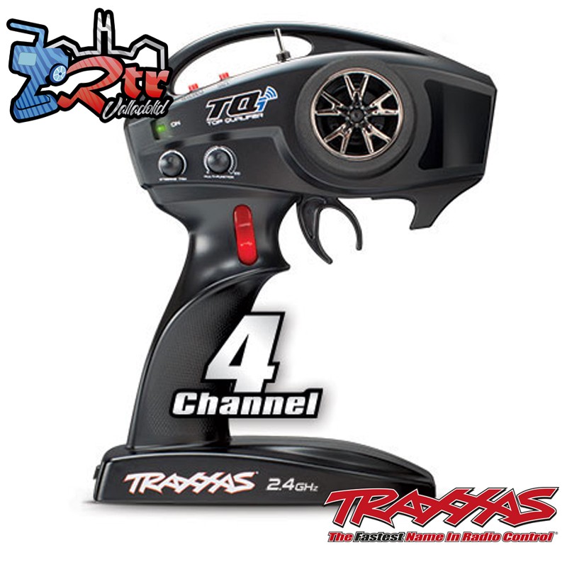 Transmisor inalámbrico sin receptor TQi de 2,4 GHz y 4 canales Traxxas TRA6530X