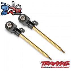Ejes de amortiguador GT-Maxx de acero de 72 mm con recubrimiento de TiN 2 unidades Traxxas TRA10963T