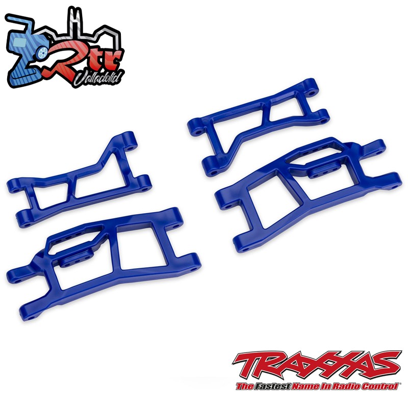 Brazos de suspensión delanteros HD WideMaxx azul Traxxas TRA10725-BLUE