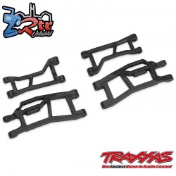 Brazos de suspensión delanteros HD WideMaxx negro Traxxas TRA10725-BLK
