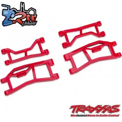 Brazos de suspensión traseros HD WideMaxx rojo Traxxas TRA10727-RED