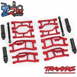 Kit de suspensión HD WideMaxx Rojo Traxxas TRA10790-RED