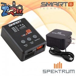 Cargador inteligente S100 1x100W USB-C 65W con fuente de alimentación