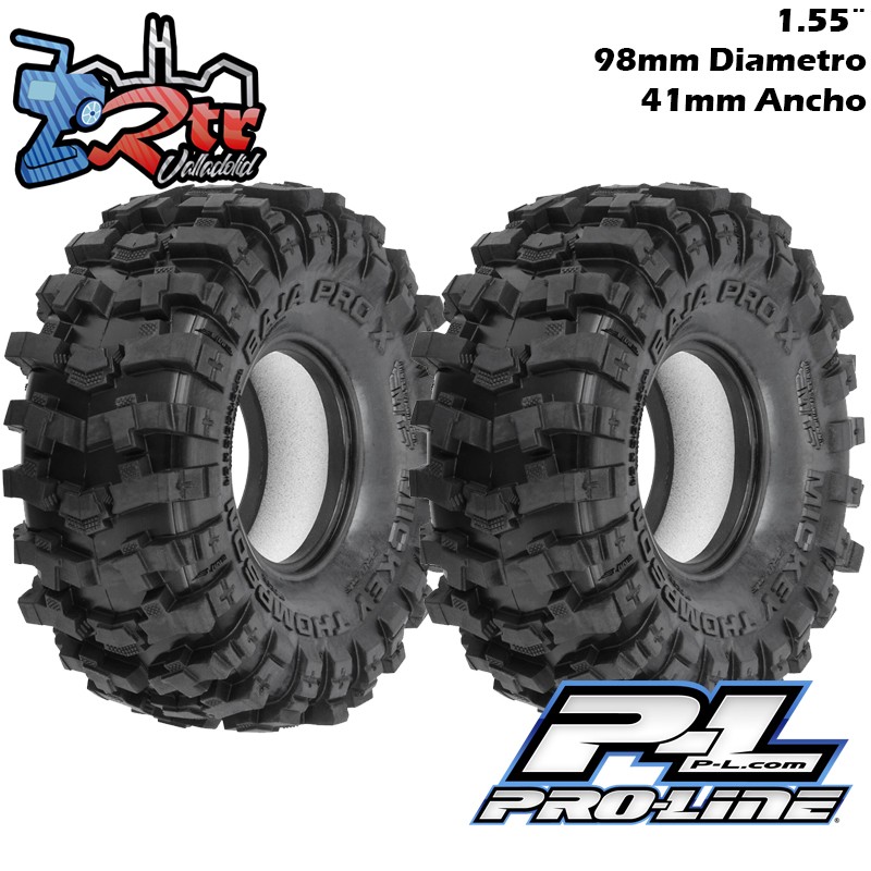 Ruedas Proline 1.55" Baja Pro X G8 Crawler 98mm PRO1028214