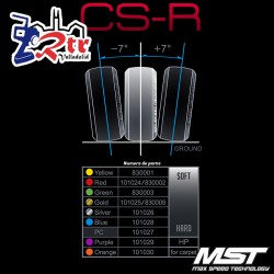 Ruedas MST Drift CS-R Duro (4 piezas) MST101026