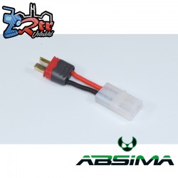 Adapter with cable T-plug (M) - Tamiya (F) 50mm