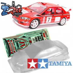 Carrocería TAMIYA Mitsubishi Lancer Evo VII WRC 190mm...