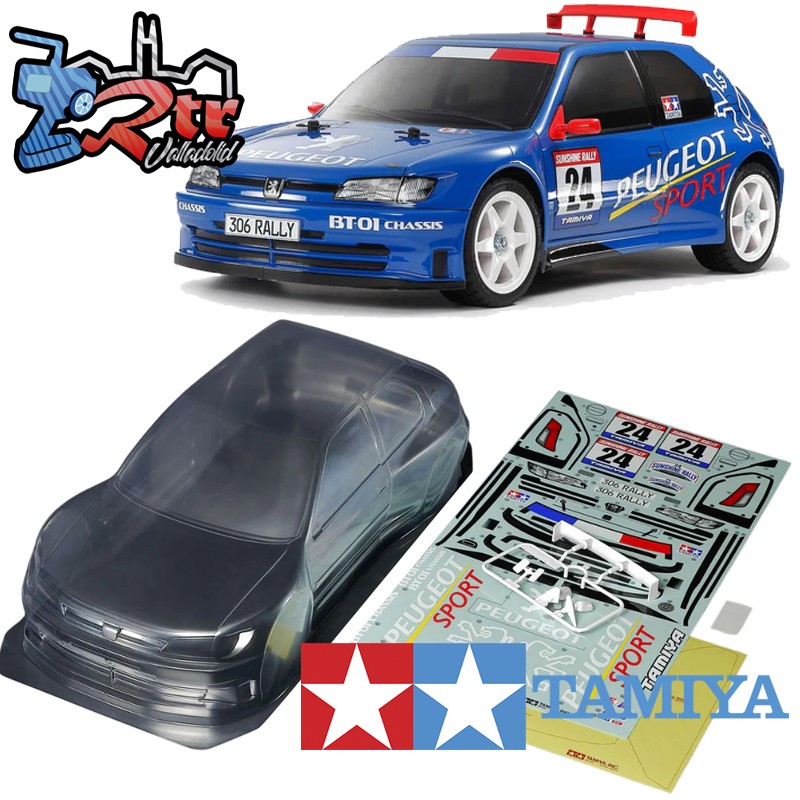 Carrocería Tamiya Peugeot 306 Maxi 190mm 1/10 51753