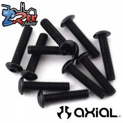 Tornillo de cabeza abombada M3 x 14 mm 10 Unidades AXI235109
