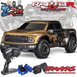 Traxxas Slash Ford Raptor F-150 Ultimate 4Wd Short Course...