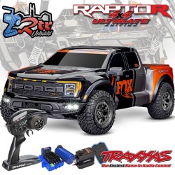Traxxas Slash Ford Raptor F-150 Ultimate 4Wd Short Course...