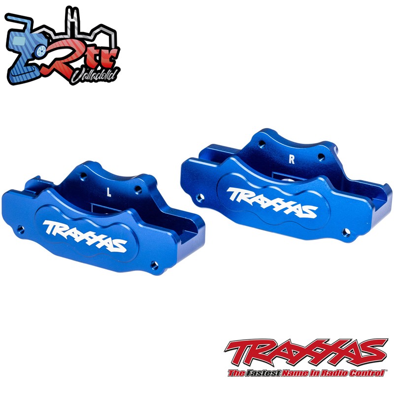Pinzas de freno de aluminio azul Funco Traxxas TRA10957
