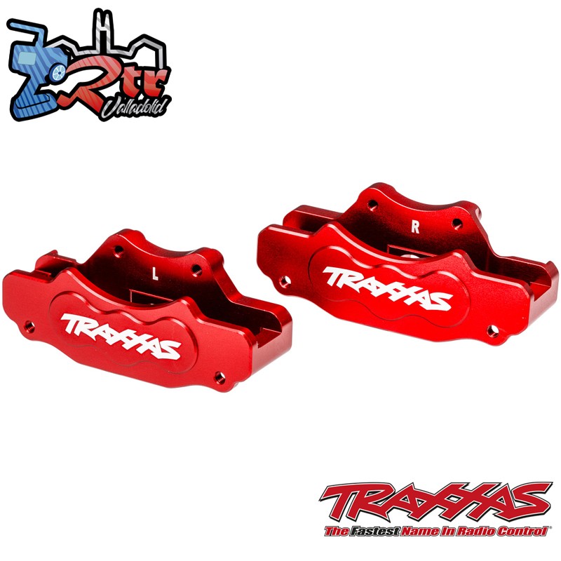 Pinzas de freno de aluminio Rojo Funco Traxxas TRA10951-RED