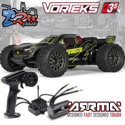 Arrma Vorteks 223s DSC 1/10 2Wd RTR Brushless Truggy Amarillo