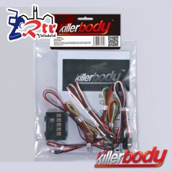 KillerBody Juego de luces LED con 8 LED Caja controladora