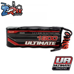 Batería Nimh Ultimate para receptor o emisora 6V 1800Mha Conector JR