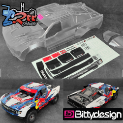 Carrocería Bittydesign Arrma Mojave 6S BLX FALCON-X  precortada