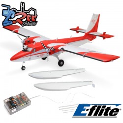 Avión E-Flite DHC-6 Twin Otter 1.4m BNF Basic con AS3X+...