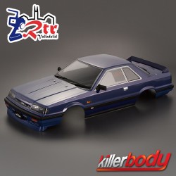 Carrocería KILLERBODY Nissan Skyline R31 1/10 Pintada 195mm Azul