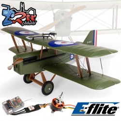 Avión E-Flite S.E.5a 900mm BNF Basic with AS3X+ y SAFE...