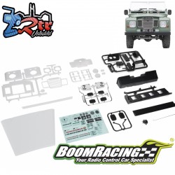 Kit de conversión de carrocería Boom Racing Land Rover® Serie 3 para BRX02 88 BRX02398