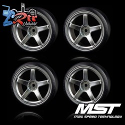 Ruedas blanda MST Drift 5 radios 3+ Offset  (4 piezas)...