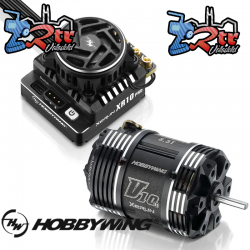 Hobbywing Combo brushless XR10 Pro con motor V10 G3 9.5T
