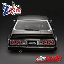 Carrocería (1980) Skyline Hardtop 2000 Turbo GT-ES 1/10 Pintada 195mm Negro