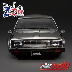 Carrocería (1980) Skyline Hardtop 2000 Turbo GT-ES 1/10 Pintada 195mm Negro