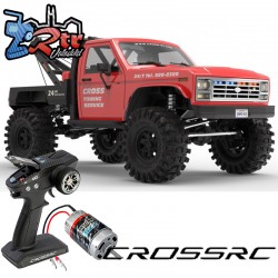 Cross RC EMOX3 1/8 RTR Crawling versión Escobillas 775 RTR Rojo Metálico