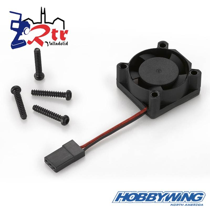 Ventilador Hobbywing Fan  25x2510, 12000rpm@6V Rodamientos