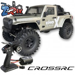 Cross RC EMOX1 1/8 RTR Crawling versión Brushless RTR Plata