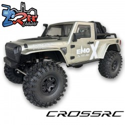 Cross RC EMOX1 1/8 RTR Crawling versión ARTR Kit Plata